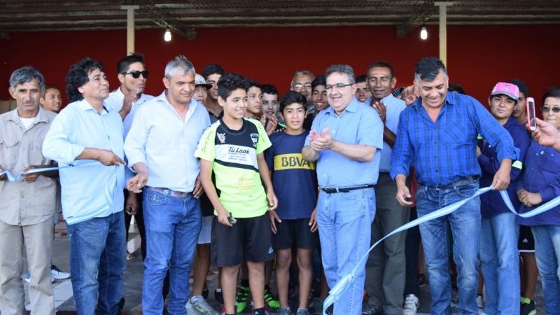 Se inauguró obras en la sede del Club Atlético Independiente