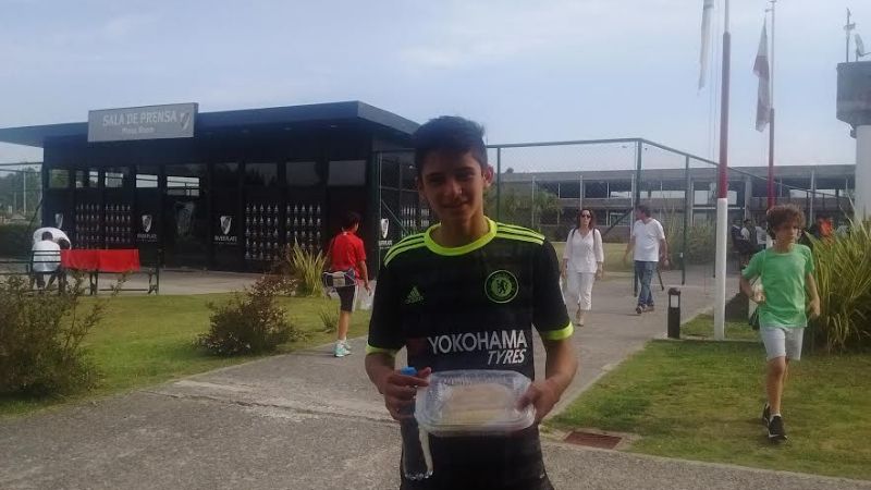 Pruebas de River Plate en la cancha de Coronel Daza