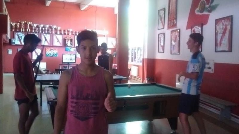 Pruebas de River Plate en la cancha de Coronel Daza