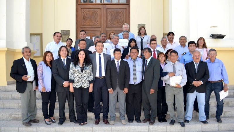 El intendente Sánchez acompañó los festejos por las Bodas de Plata del CD de San José