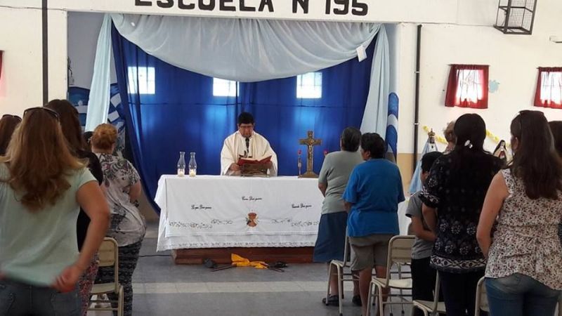 En la zona sur, celebraron a Santa Madre Maravillas de Jesús