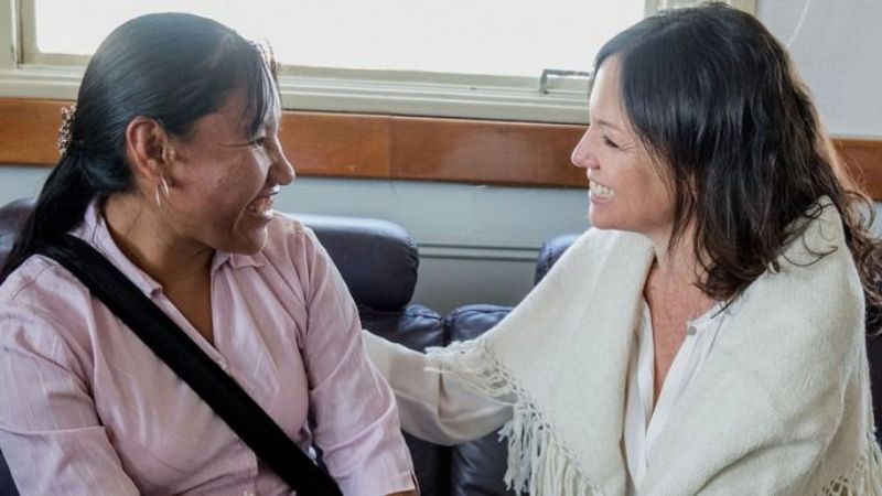 Una artesana de La Quiaca deslumbró con sus tejidos en una feria en Milán