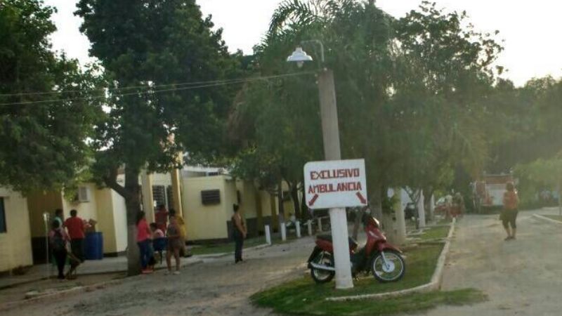 Principio de incendio en el Hospital de Recreo