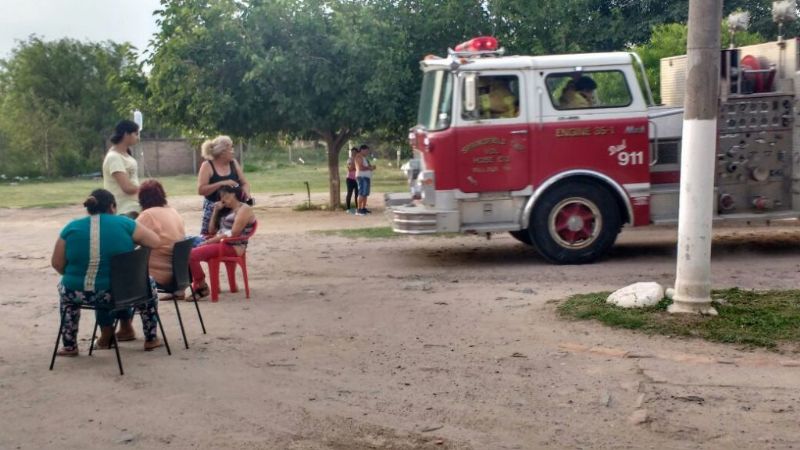 Principio de incendio en el Hospital de Recreo