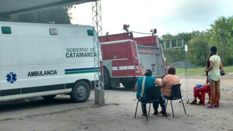 Principio de incendio en el Hospital de Recreo