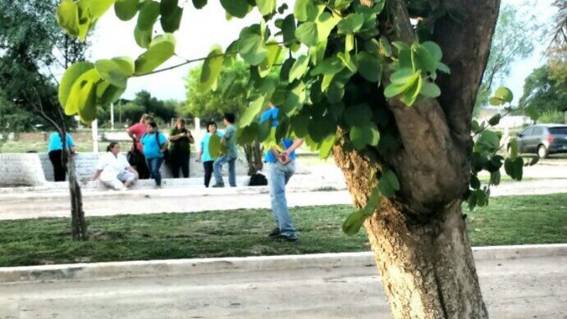 Principio de incendio en el Hospital de Recreo