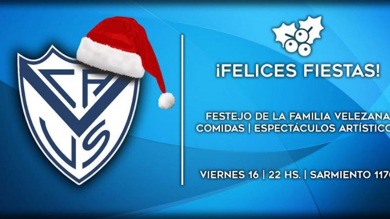 La “familia velezana” tendrá su fiesta de fin de año