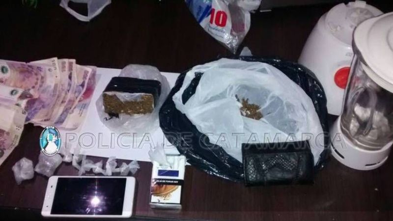 Golpe a la droga en Icaño y Recreo