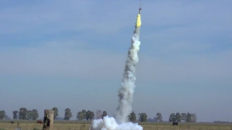 Proyecto Pampa Cielo: Lanzarán dos cohetes