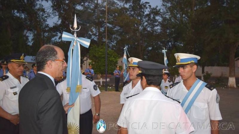 Acto de cierre de ciclo lectivo de los Institutos de Formación Policial