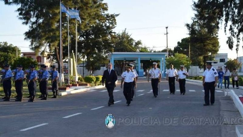Acto de cierre de ciclo lectivo de los Institutos de Formación Policial