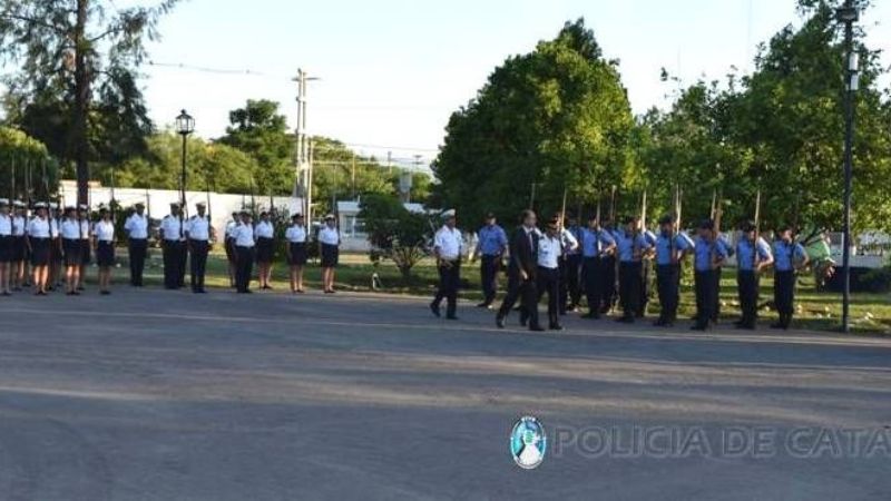 Acto de cierre de ciclo lectivo de los Institutos de Formación Policial