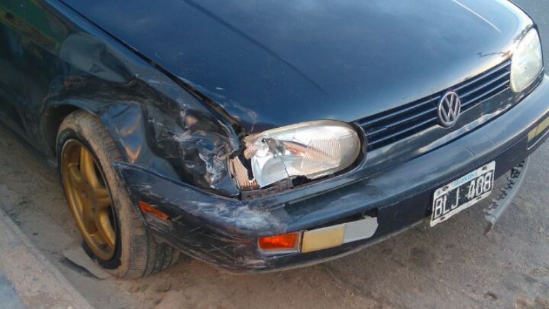 Chocó a una mujer y se fugó dejándola herida