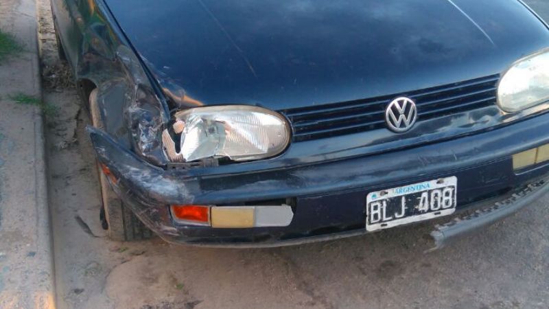 Chocó a una mujer y se fugó dejándola herida