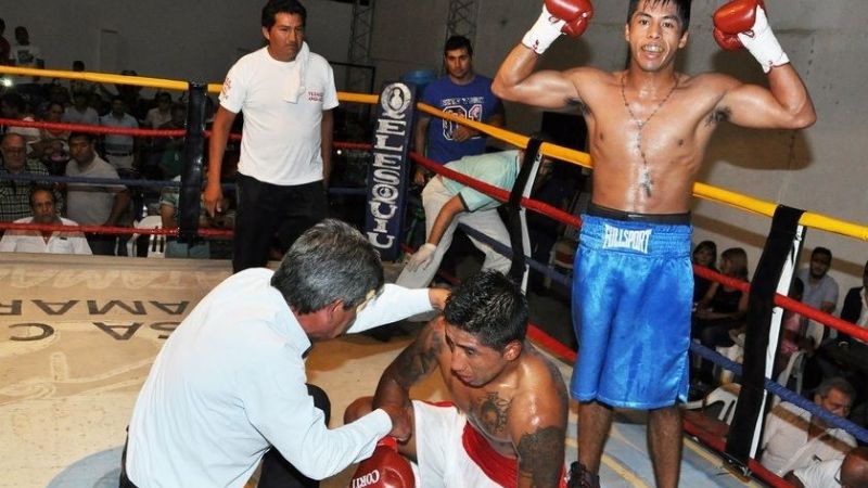 "Metralleta" Chayle se impuso por KO en el 4to. al jujeño Aramayo.