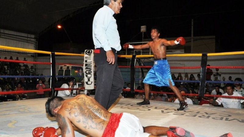 "Metralleta" Chayle se impuso por KO en el 4to. al jujeño Aramayo.