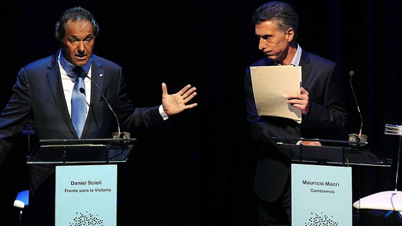 Scioli a Macri: "¿En qué te han convertido Mauricio?"