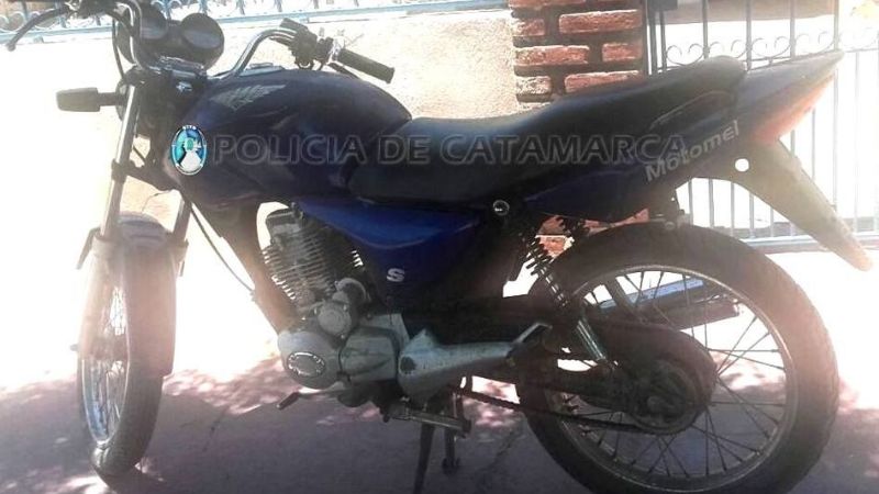 La Policía recuperó moto robada