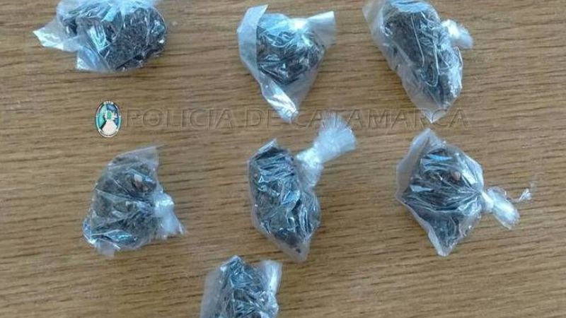 Secuestran droga en un control vehicular en Capayán