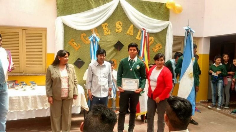 Egresó la tercera promoción de alumnos en la Escuela Serrana de La Hoyada