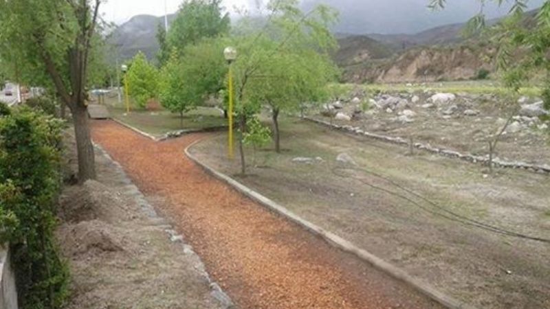 En un mes, finalizará la obra del Paseo a la Vida en Aconquija