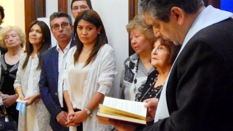 El Salón Auditorio del Museo de la Virgen lleva el nombre de Mons. Bernabé Piedrabuena