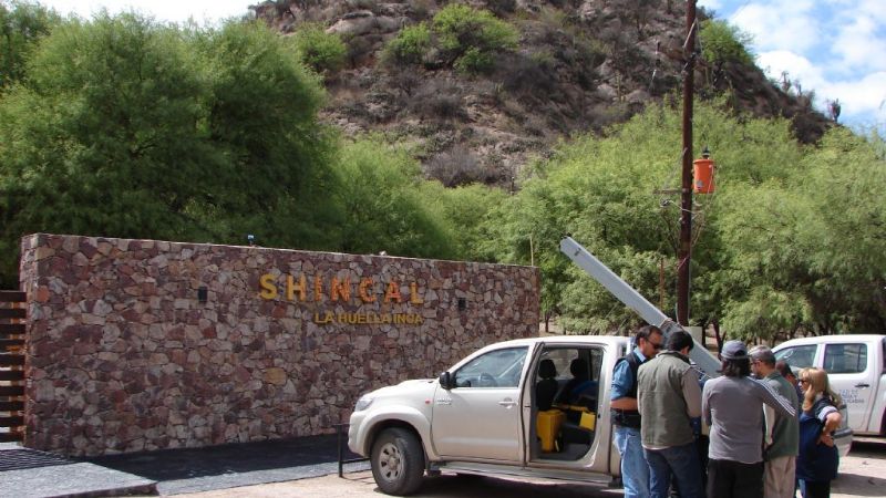 Con tecnología láser aérea y terrestre, escanearon El Shincal