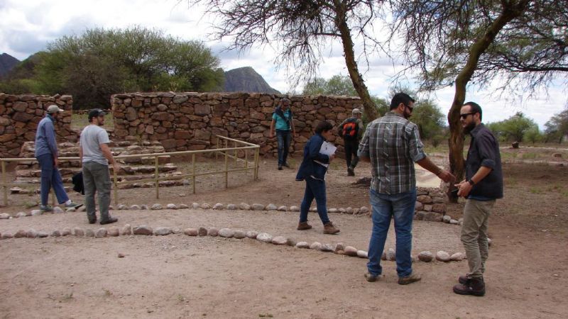 Con tecnología láser aérea y terrestre, escanearon El Shincal