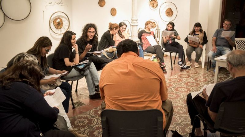 Marcado interés en el taller de escritura dramática