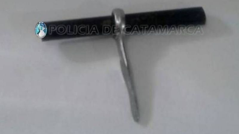 Demoran a un adolescente con una “espadita”