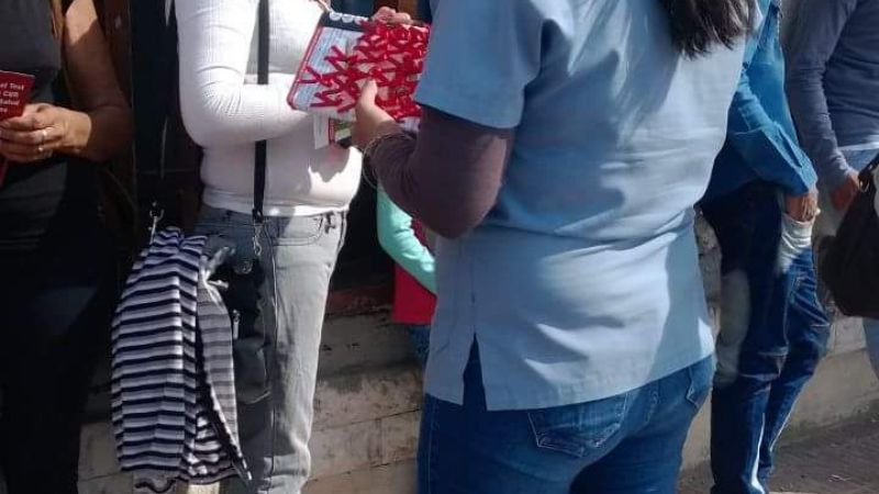 Importante campaña de VIH en el Hospital de Recreo