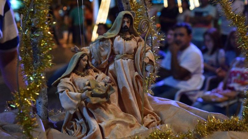 Se realizó el primer festival navideño en el Paseo de la Fe