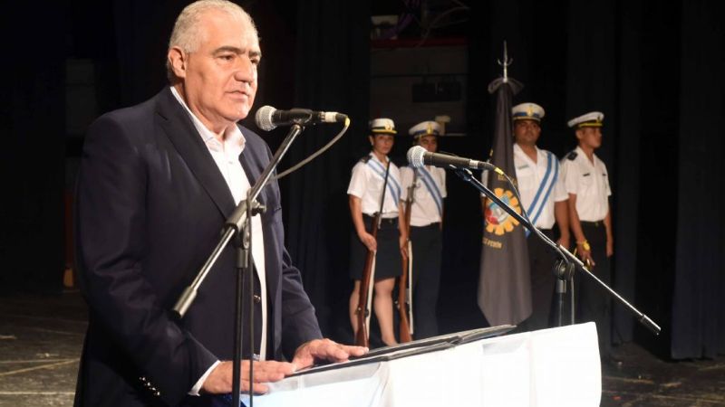 Gutiérrez presidió el acto de colación de la Escuela de Cadetes