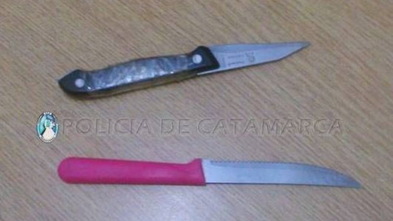 Menores amenazaron de muerte con cuchillos a dos jóvenes