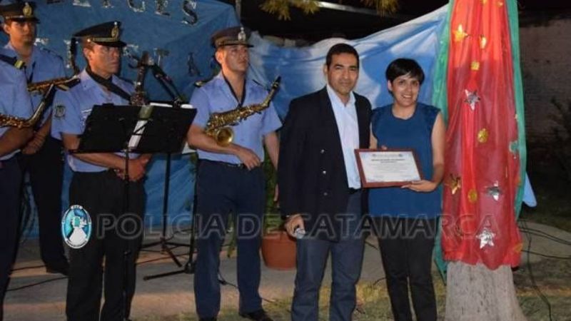 Pesebre viviente en la División Enlace Comunitario