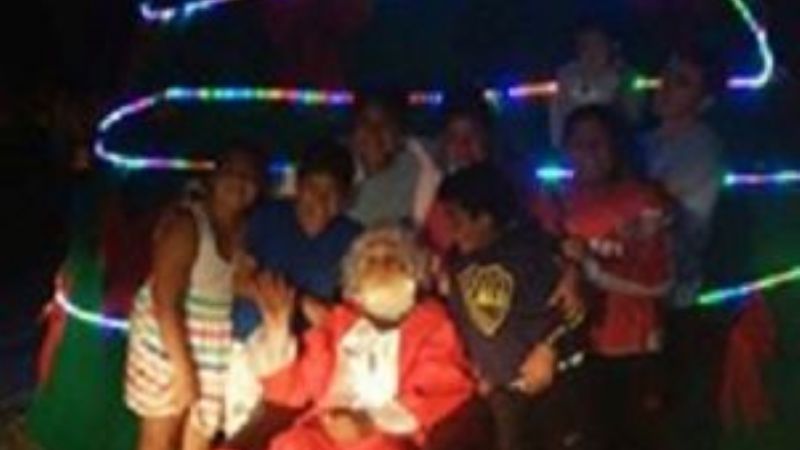 Papá Noel en Aconquija