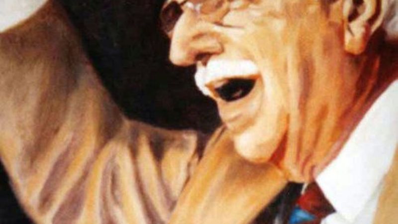 Homenaje al líder del Partido Intransigente, Oscar Alende