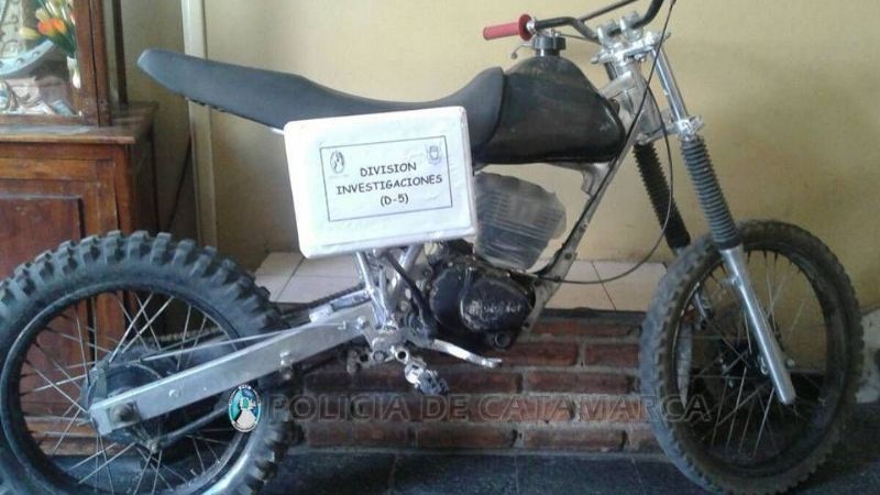 Recuperan una moto robada en la Capital