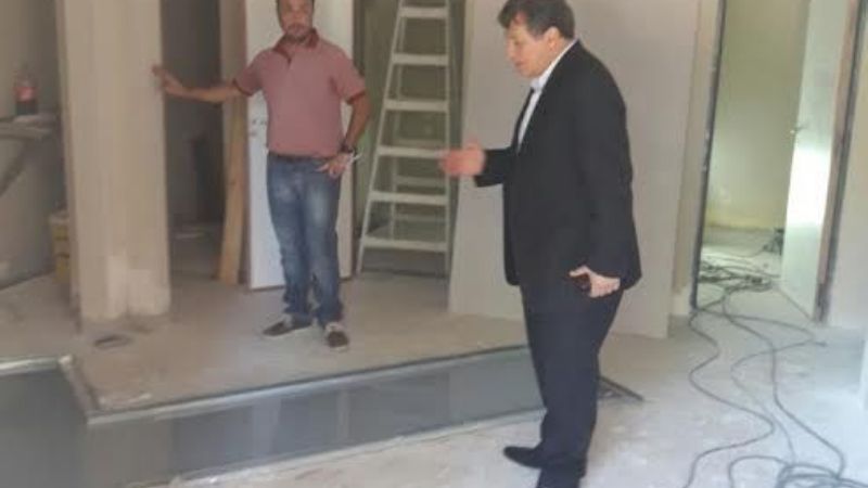 Etapa final de la obra de ampliación del Hospital de Niños