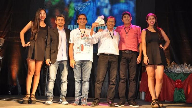 El boxeador Miguel Barrionuevo “Deportista del Año 2016”, en Catamarca