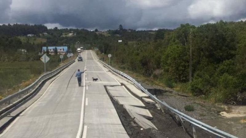 Fuerte sismo de 7.6 sacudió Chile y hubo réplicas en Bariloche