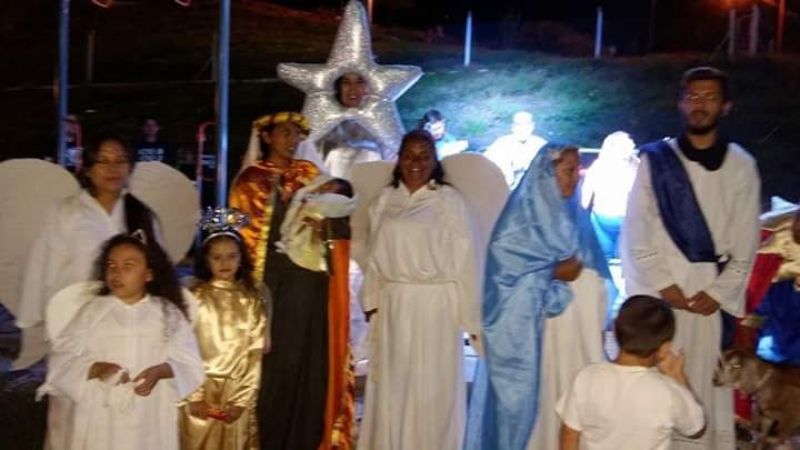 Pesebre Viviente en la Loma de Recreo