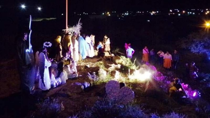 Pesebre Viviente en la Loma de Recreo