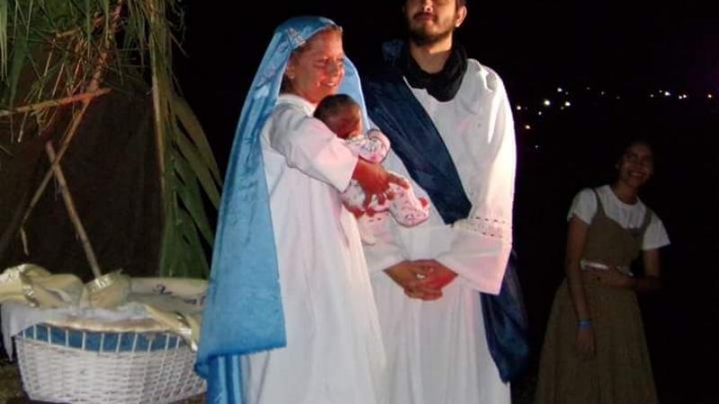 Pesebre Viviente en la Loma de Recreo