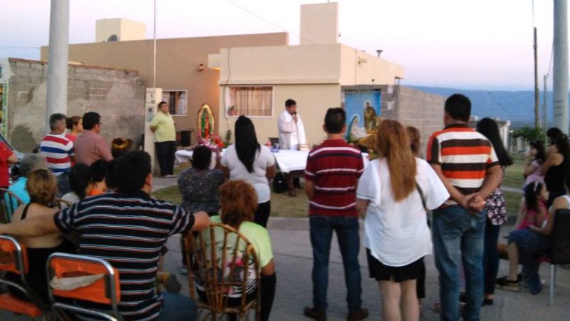 Celebración de la Nochebuena en la comunidad de Valle Chico