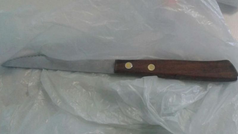 Golpeaba a su madre y lo acuchilló