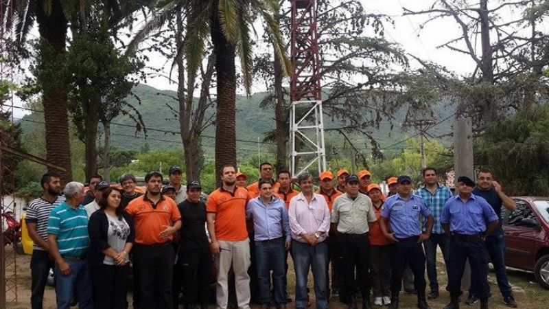 El senador Seco participó del simulacro de evacuación en El Rodeo