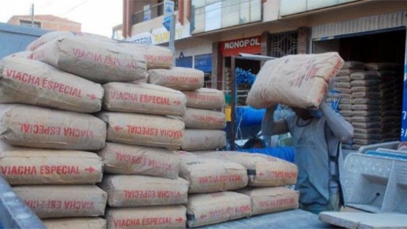 Catamarca, última en el ranking de consumo de bolsas de cemento