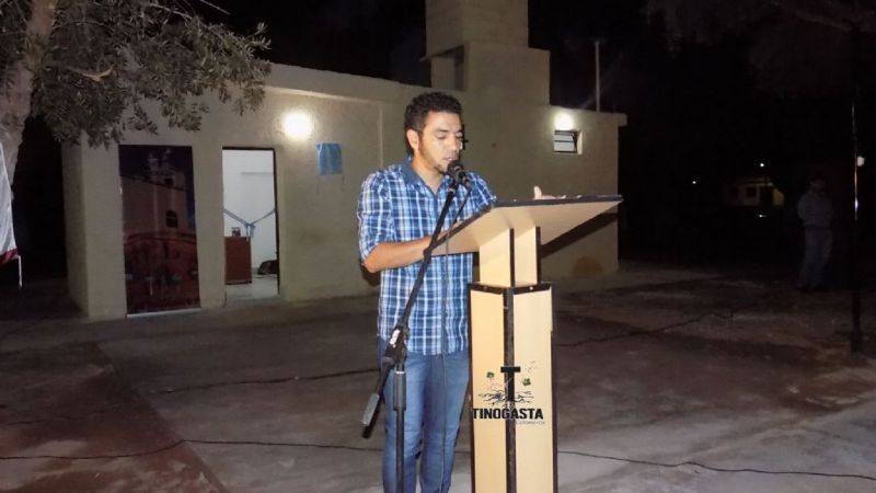 Nóblega inauguró obras en El Puesto