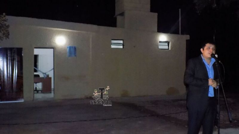 Nóblega inauguró obras en El Puesto